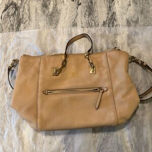 Henri Bendel Tan Leather Purse